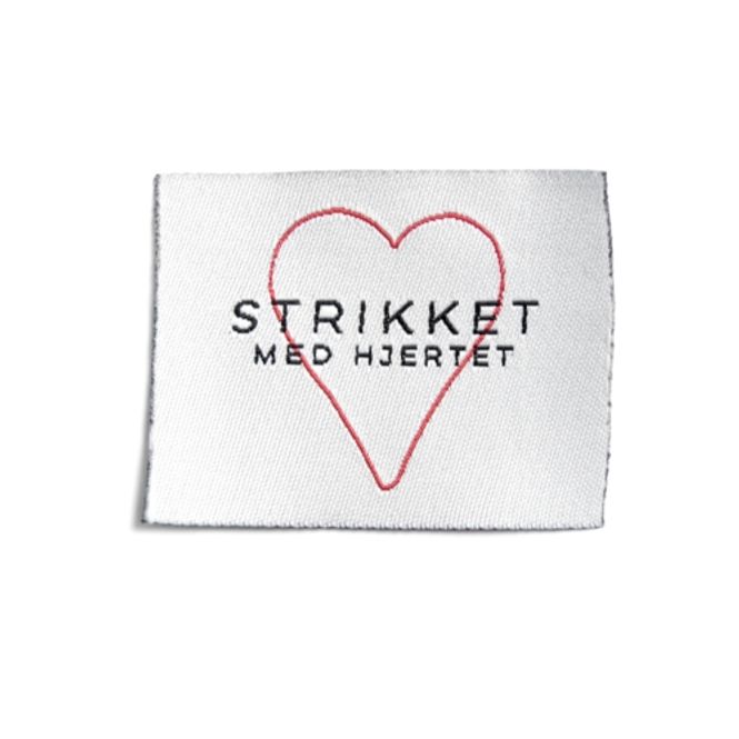 Hovedbilde Symerke -Strikket med hjertet