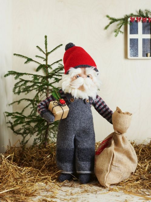 Hovedbilde Fjøsnissegubbe | Strikkepakke -Fagstrikk