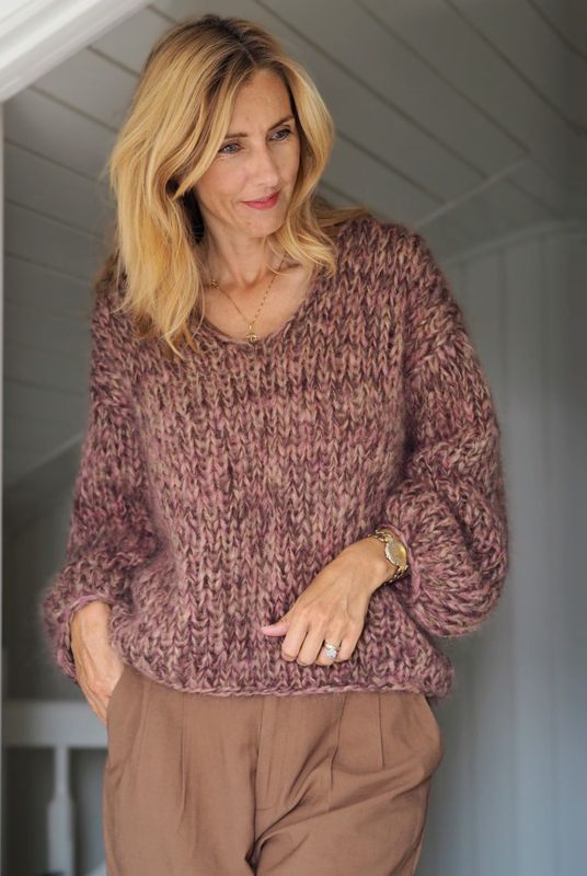 Dusty genser av Tove Lindtein | Strikkepakke