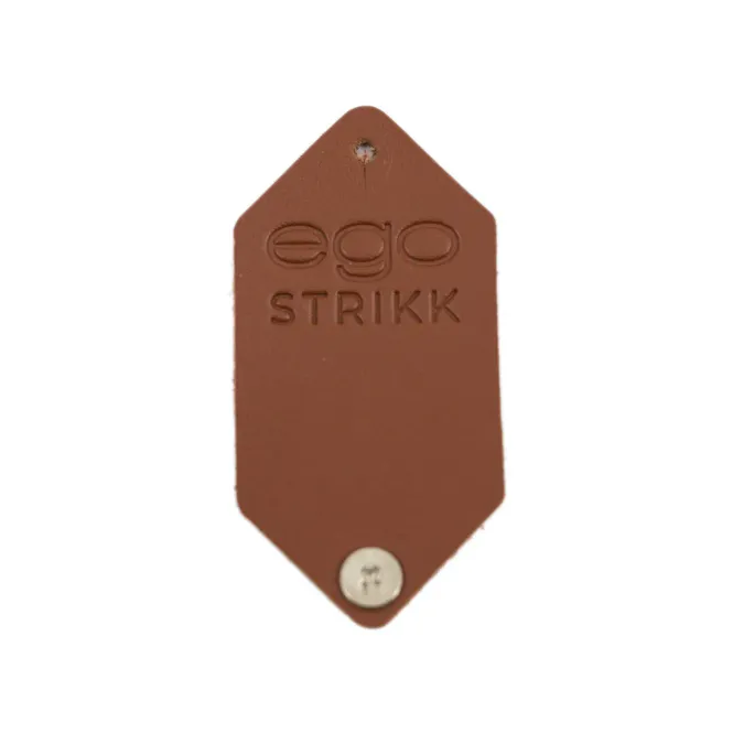 Hovedbilde Egostrikk -skinnmerke med knapp