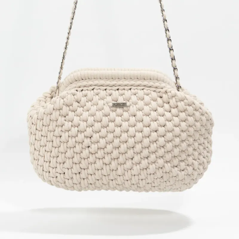 Sarah Clutch i Tubegarn 4 mm | Heklepakke