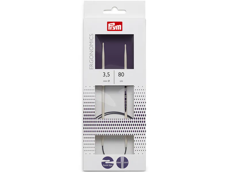 Prym ergonomisk rundpinner 80 cm