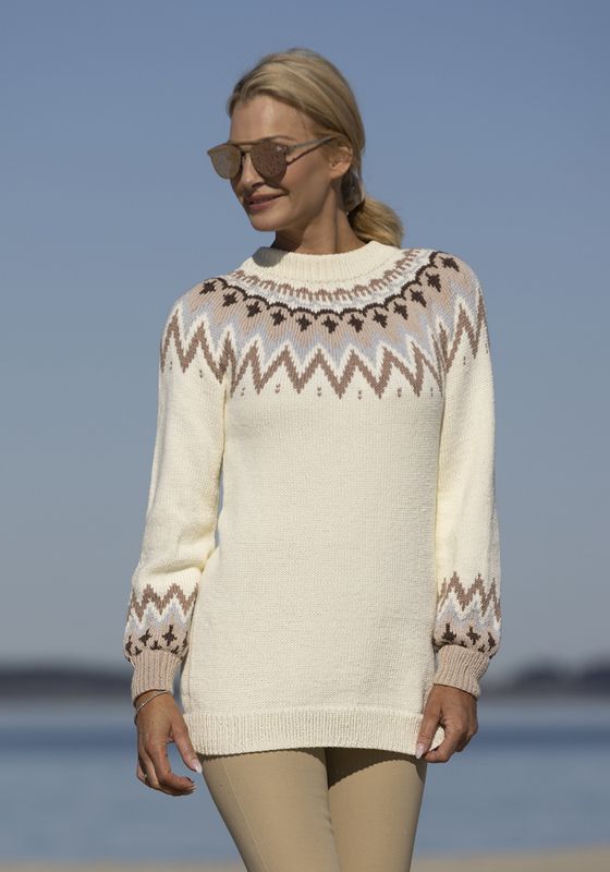 Kathrine-genser i Viking Bamboo -Oppskrift(selges kun med garn)
