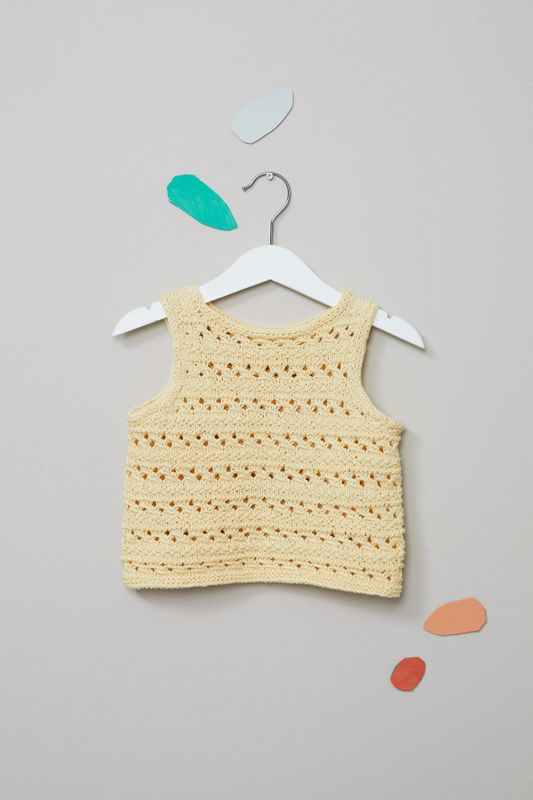 Erle sommersinglet i Petunia | Strikkepakke