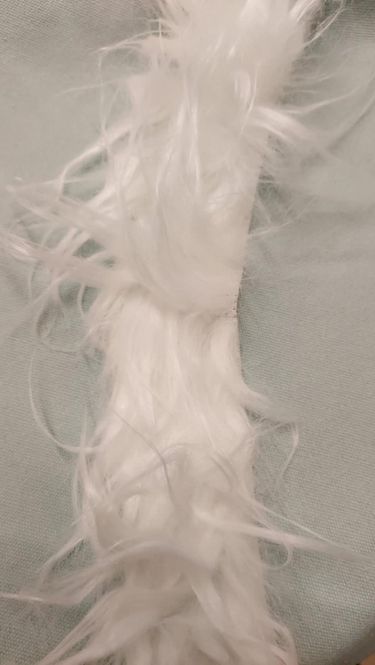 Hovedbilde Fluffy faux pelsstripe