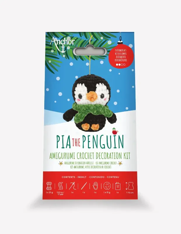 Pia the Penguin | Amigurumi | Heklepakke 