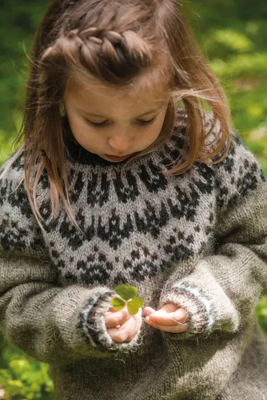 Slóðir genser i Lettlopi | Strikkepakke