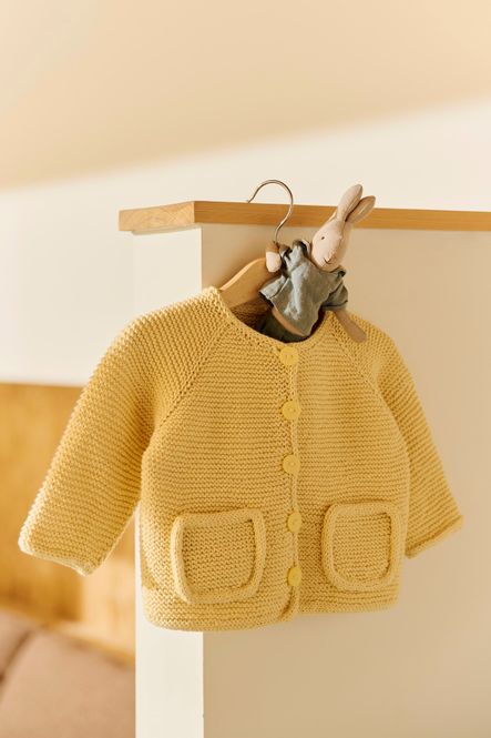 Hovedbilde Bompi sommerjakke i Petunia | Strikkepakke