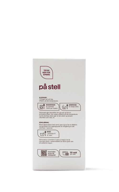 Sitronvask -På Stell