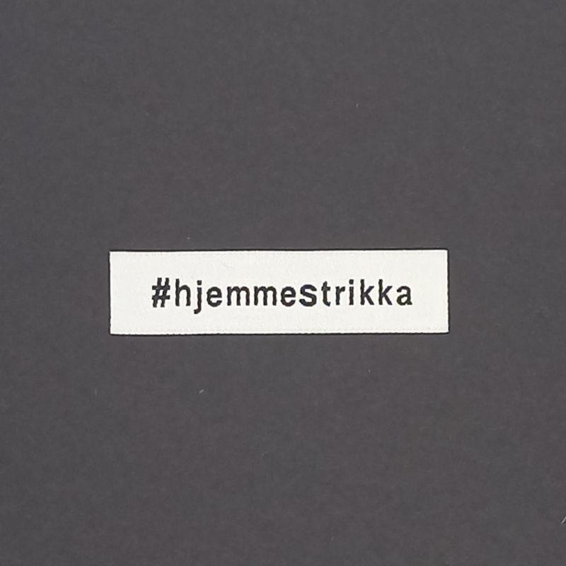 Symerke #hjemmestrikka