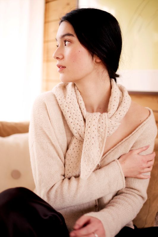 Lunt Avensjal i Lun Merino | Strikkepakke