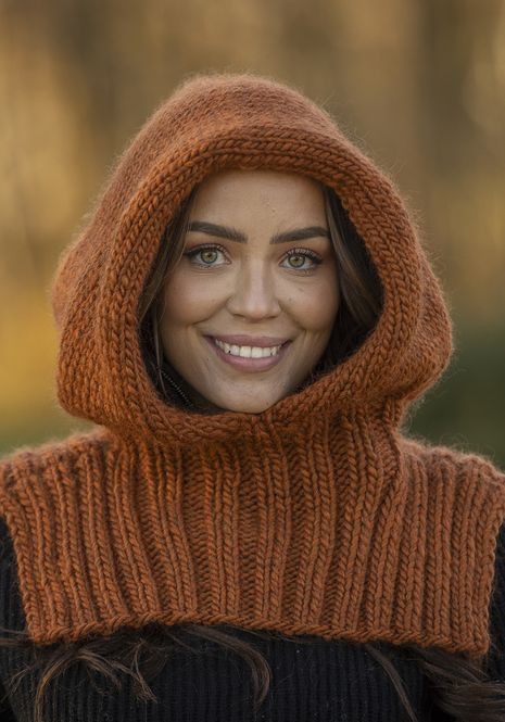 Hovedbilde Hood-hette i Viking Snorre | Strikkepakke