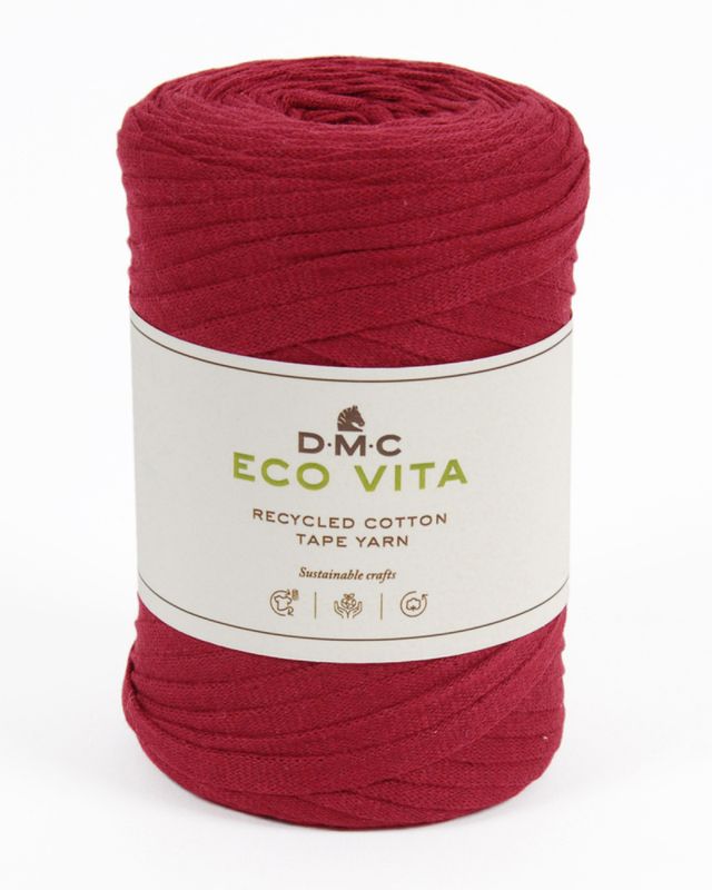 Eco Vita Tape Yarn -resirkulert bomull 250 gram
