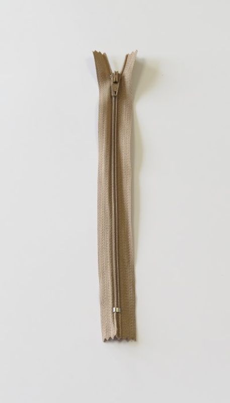 Cose glidelås, spiral fast, 20 cm