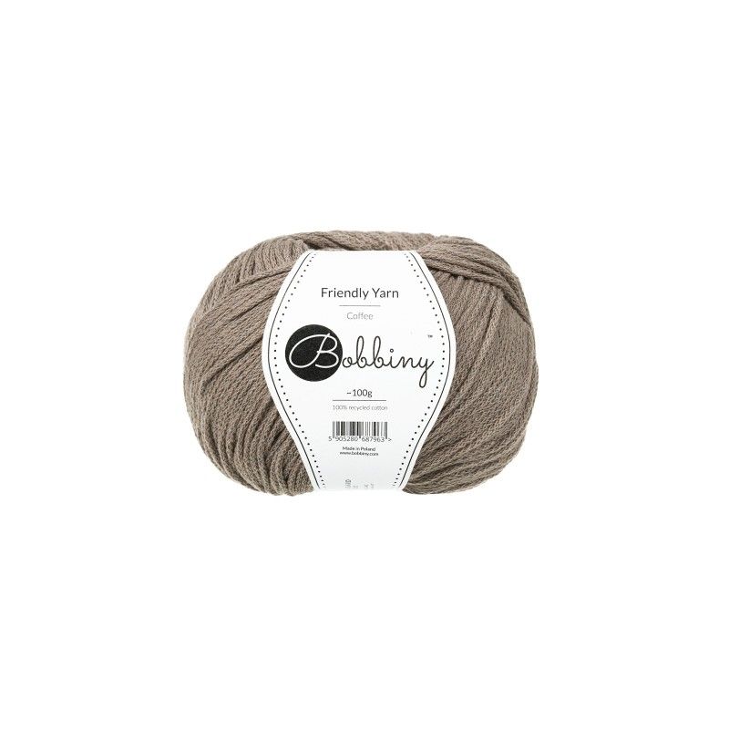 Friendly Yarn – Mykt, resirkulert bomullsgarn 