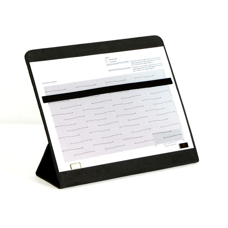 KnitPro Coal oppskriftsholder (2 størrelser)